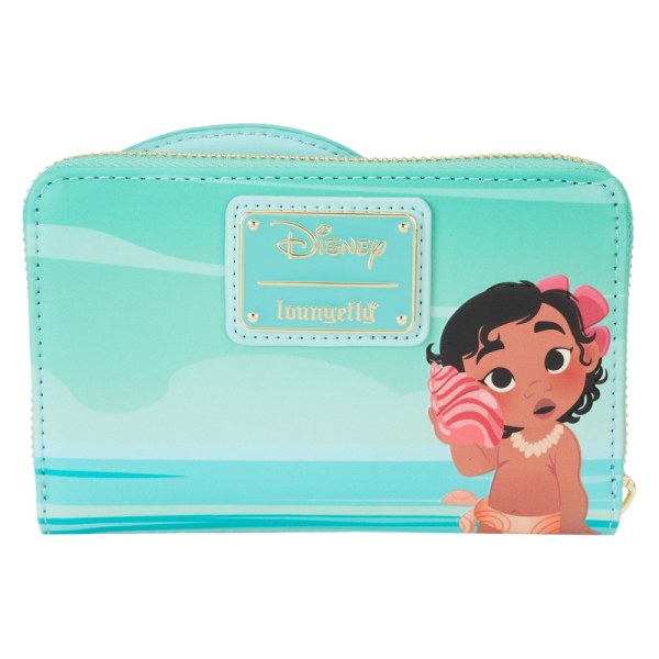 Jonge Vaiana in Ocean Waves Portemonnee - DISNEY LOUNGEFLY