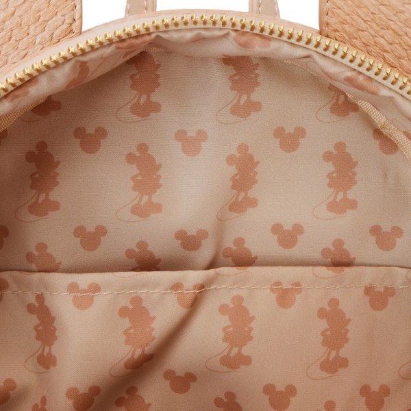 Mickey Mini Rugzak met geweven textuur - DISNEY LOUNGEFLY