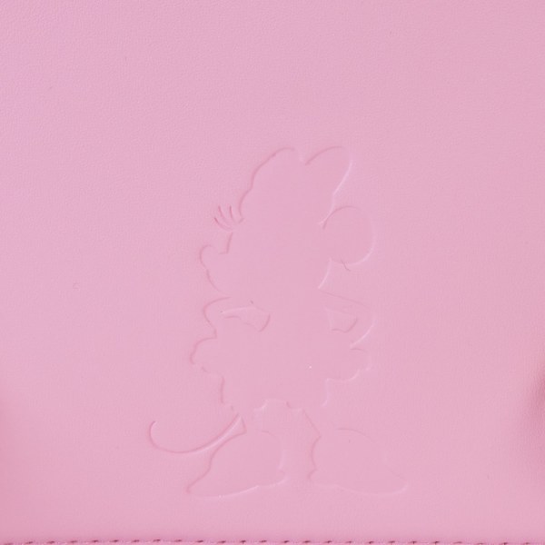 Minnie converteerbare mini Rugzak en Schoudedtas met geweven textuur - DISNEY LOUNGEFLY