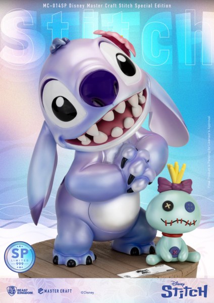 Stitch speciale editie 999 - DISNEY MASTERCRAFT