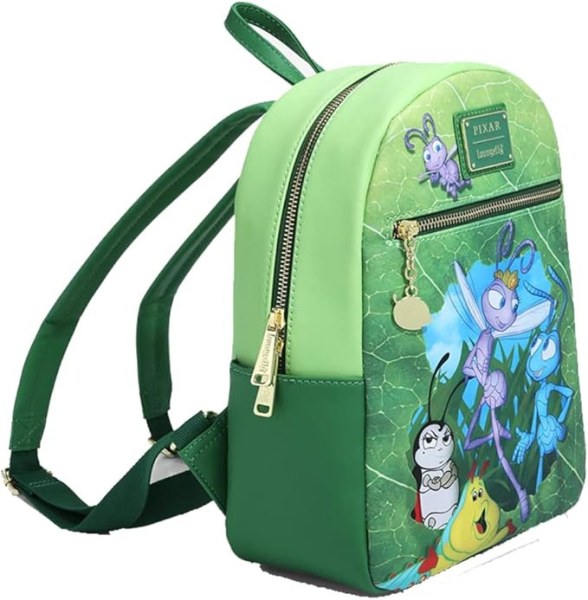 A BUG'S LIFE LEAF MINI RUGZAK - DISNEY PIXAR LOUNGEFLY