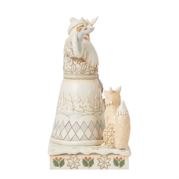 Bos Kerstman met duif - JIM SHORE HEARTWOOD CREEK