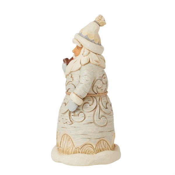 Bos gesneden kerstpijp - JIM SHORE HEARTWOOD CREEK