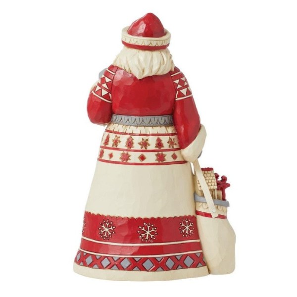 Noordse Noel Kerstman - JIM SHORE HEARTWOOD CREEK