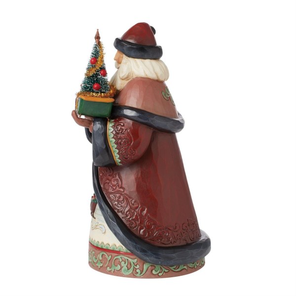 Kerstman Kerstboom Figuur - JIM SHORE HEARTWOOD CREEK