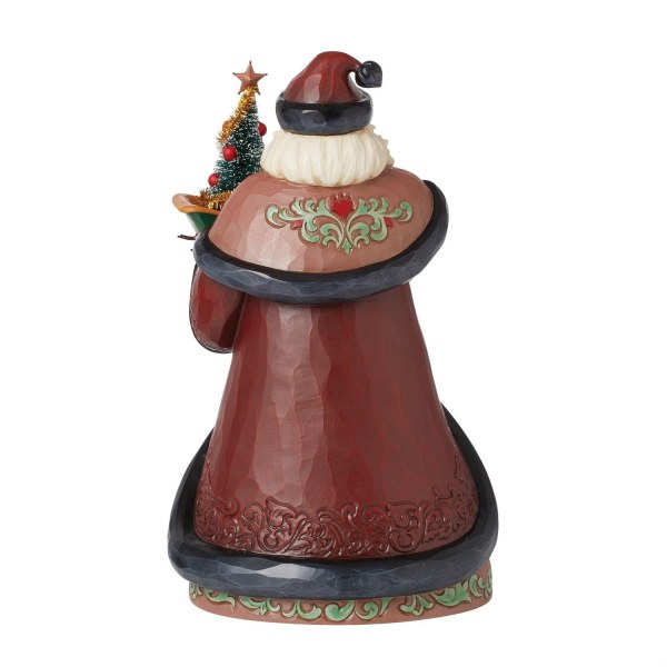 Kerstman Kerstboom Figuur - JIM SHORE HEARTWOOD CREEK
