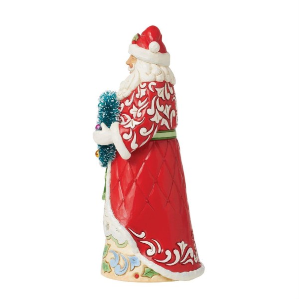 Kerstman Krans Kerstmis - JIM SHORE HEARTWOOD CREEK