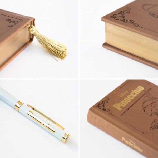 PREMIUM A5 NOTITIEBOEKJESET MET PEN - DISNEY PINOKKIO