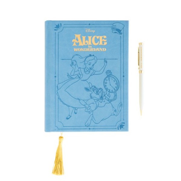 PREMIUM A5 NOTEBOOKSET MET PEN - DISNEY ALICE IN WONDERLAND
