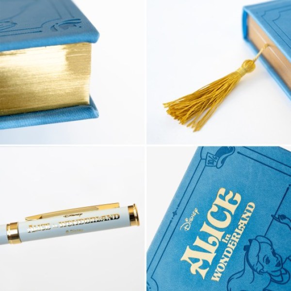 PREMIUM A5 NOTEBOOKSET MET PEN - DISNEY ALICE IN WONDERLAND