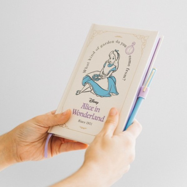 PREMIUM A5 NOTITIEBOEKJE MET PEN - DISNEY ALICE IN WONDERLAND