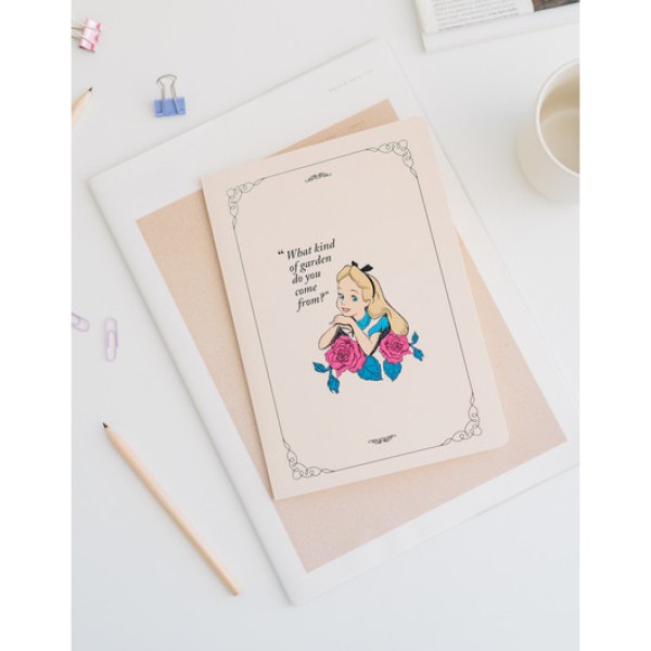 PAKKET 3 CARNETEN A5 - DISNEY ALICE IN WONDERLAND