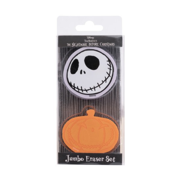 JUMBO GOMMENSET - DISNEY DE NIGHTMARE BEFORE CHRISTMAS