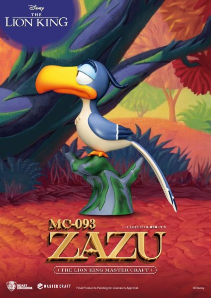 The Lion King Zazu 20 cm - Disney MasterCraft
