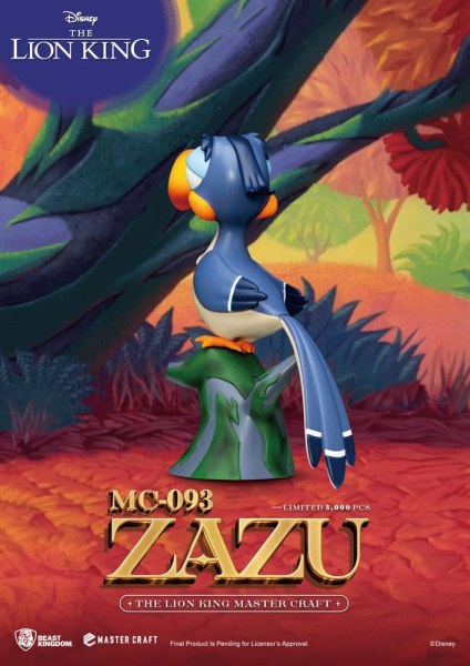 The Lion King Zazu 20 cm - Disney MasterCraft