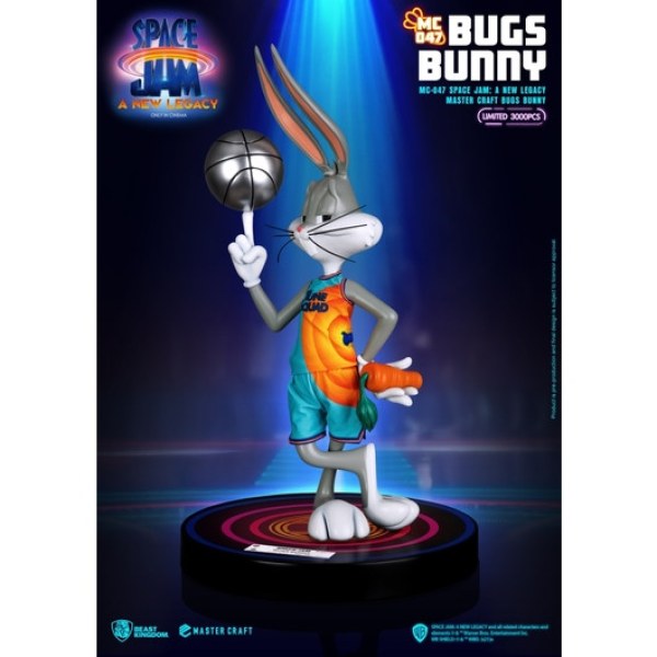 BUGS BUNNY SPACE JAM - LOONEY TUNES MEESTERWERK