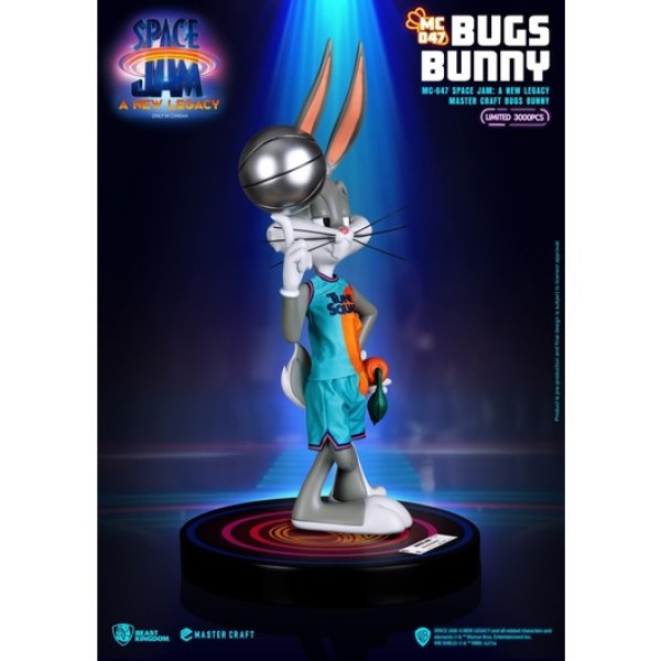 BUGS BUNNY SPACE JAM - LOONEY TUNES MEESTERWERK