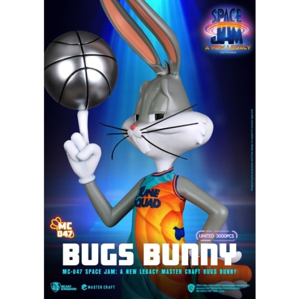 BUGS BUNNY SPACE JAM - LOONEY TUNES MEESTERWERK