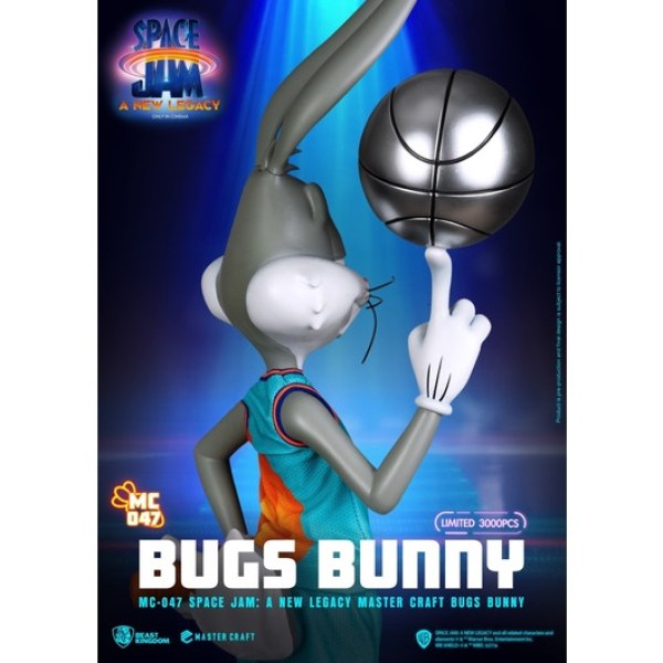 BUGS BUNNY SPACE JAM - LOONEY TUNES MEESTERWERK