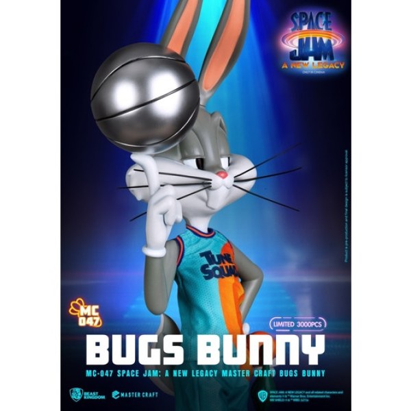 BUGS BUNNY SPACE JAM - LOONEY TUNES MEESTERWERK