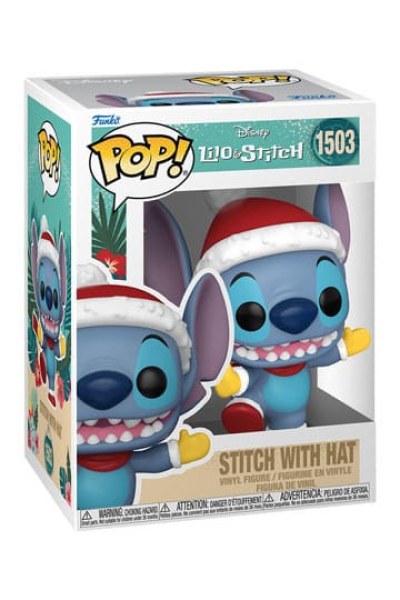 FUNKO POP! 1503 Stitch met hoed - Disney Lilo en Stitch