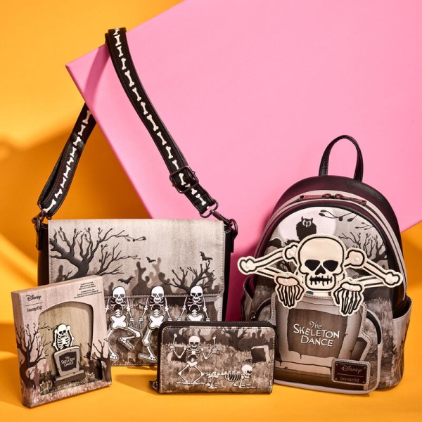 De Skeleton Dance 95th Anniversary Glow Collector Box Schuifpin - DISNEY LOUNGEFLY