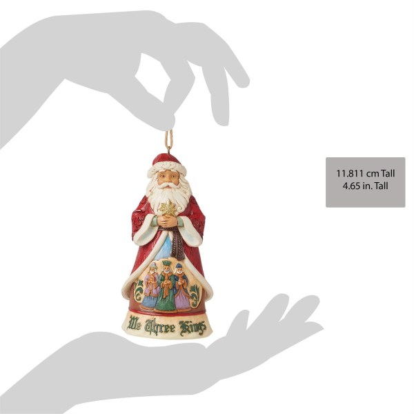 Kerstman Drie koningen schorsing - JIM SHORE HEARTWOOD CREEK