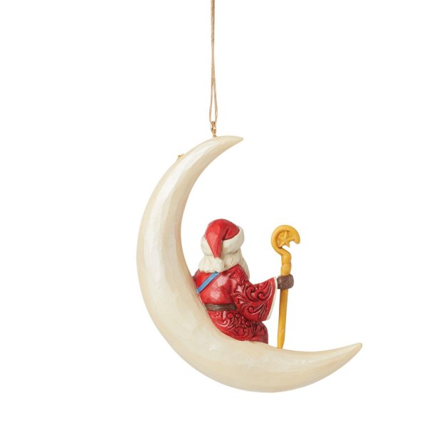 Maanophanging van de Kerstman - JIM SHORE HEARTWOOD CREEK