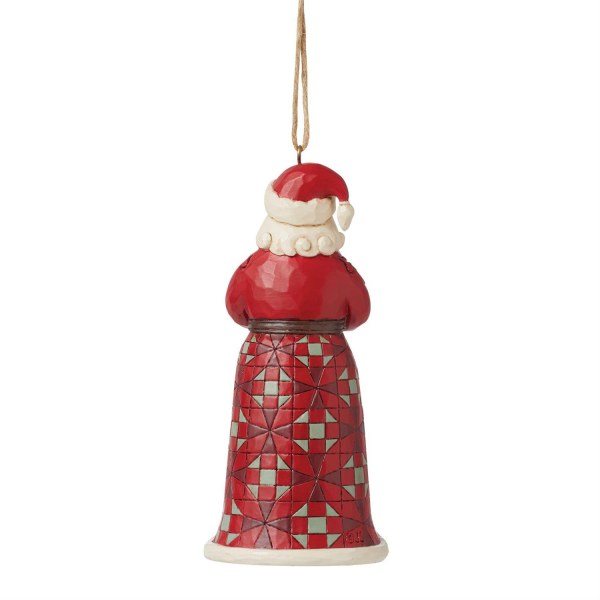 Kerstboom Kerstman hanger - JIM SHORE HEARTWOOD CREEK