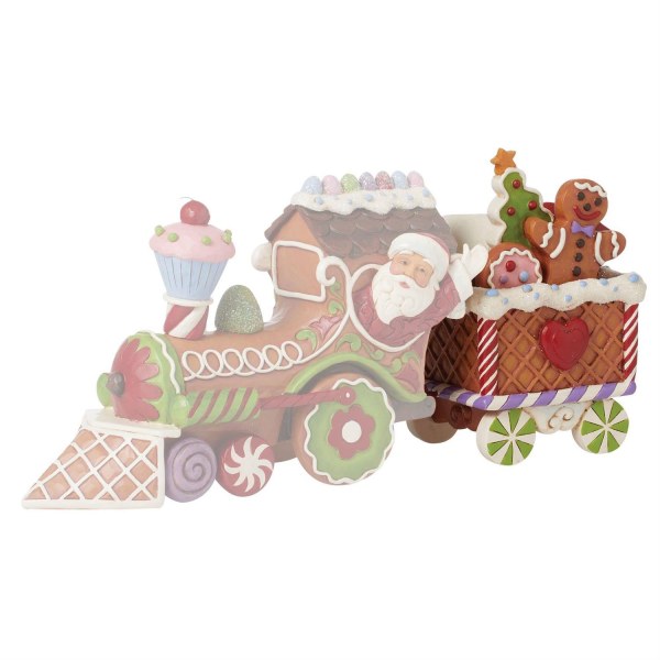 Peperkoeken Wagon Trein Figuur - JIM SHORE HEARTWOOD CREEK
