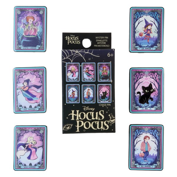 Hocus Pocus Tarotkaart Mysterie Box Pin - DISNEY LOUNGEFLY