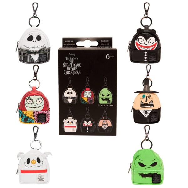 The Nightmare Before Christmas cosplay mysterie mini rugzak sleutelhanger - Disney Loungefly