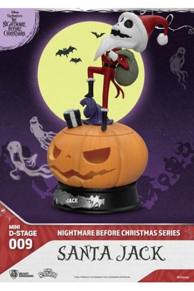 Santa Jack - De Nightmare Before Christmas - Disney Mini D-Stage