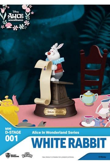White Rabbit - Alice in wonderland - Disney Mini D-Stage