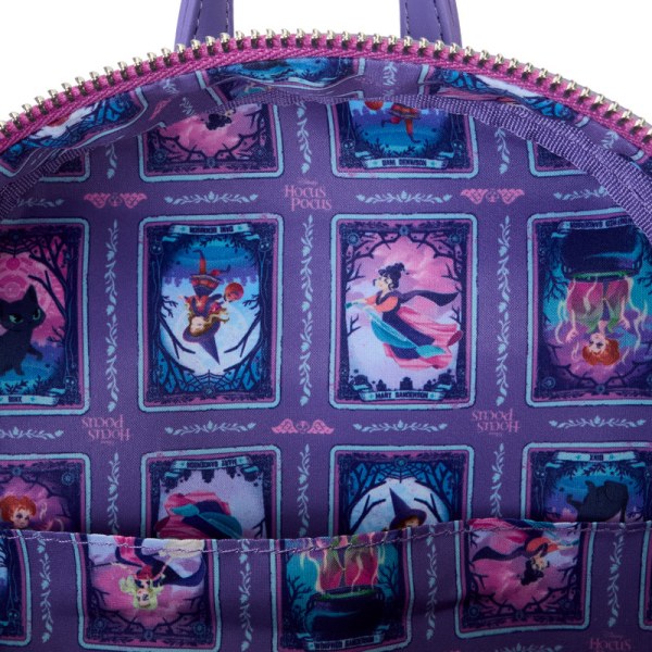 Hocus Pocus Tarotkaart Binx Iridescent Mini Rugzak - DISNEY LOUNGEFLY