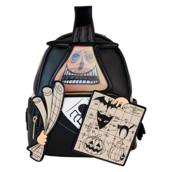 The Nightmare Before Christmas Burgemeester met plannen Cosplay Lenzichtig Mini Rugzak - DISNEY LOUNGEFLY