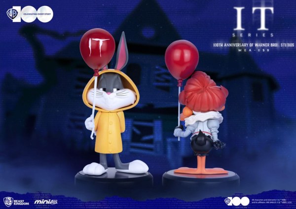 Looney Tunes 100-jarig jubileum van Warner Bros Action Figure Studios - Mini Egg Attack-serie: IT