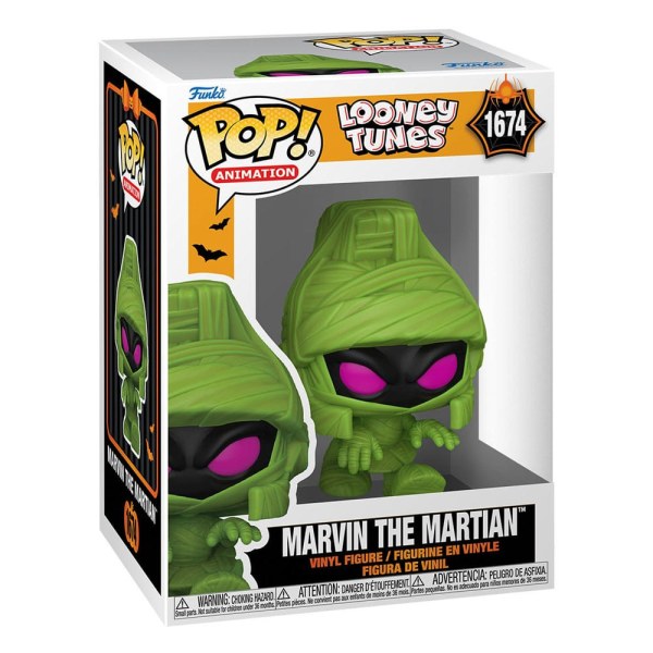 FUNKO POP! 1674 Halloween Marvin (Mummy) - Looney Tunes