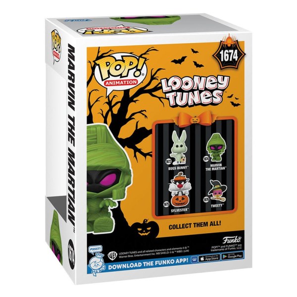 FUNKO POP! 1674 Halloween Marvin (Mummy) - Looney Tunes