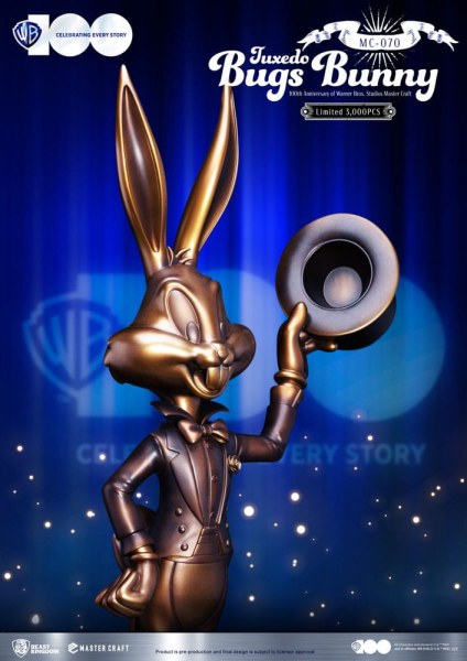 Bugs Bunny 100-jarig jubileum van Warner Bros Studios - Looney Tunes Mastercraft