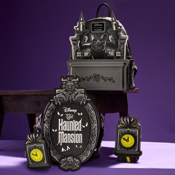 The Haunted Mansion Gargoyle behang lichtgevende mini rugzak - DISNEY LOUNGEFLY