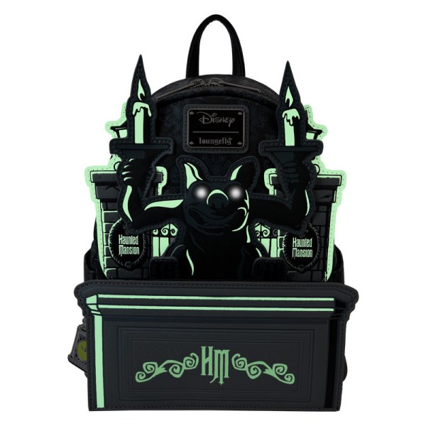 The Haunted Mansion Gargoyle behang lichtgevende mini rugzak - DISNEY LOUNGEFLY