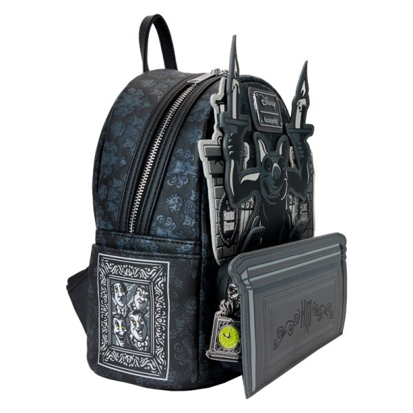 The Haunted Mansion Gargoyle behang lichtgevende mini rugzak - DISNEY LOUNGEFLY