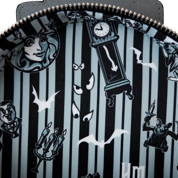 The Haunted Mansion plaque glow schoudertas met muntzakje - DISNEY LOUNGEFLY