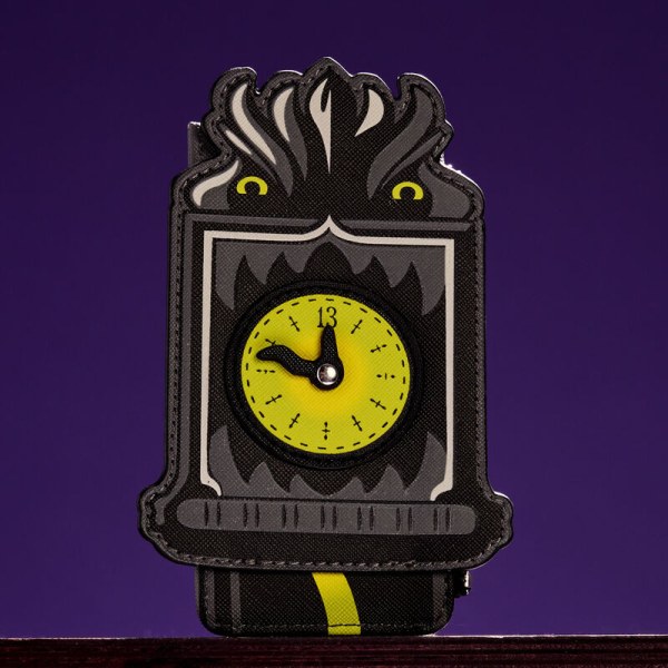 The Haunted Mansion verwelkomt dwaze stervelingen klok gloeit grote pasjeshouder - DISNEY LOUNGEFLY