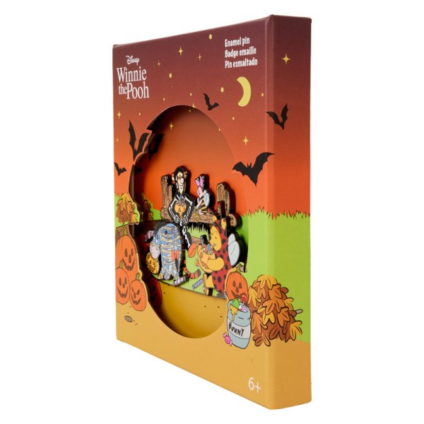 Pin verzamelbox Winnie de Poeh & vrienden trick or treat - DISNEY LOUNGEFLY
