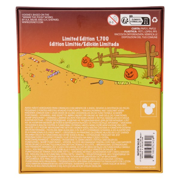 Pin verzamelbox Winnie de Poeh & vrienden trick or treat - DISNEY LOUNGEFLY