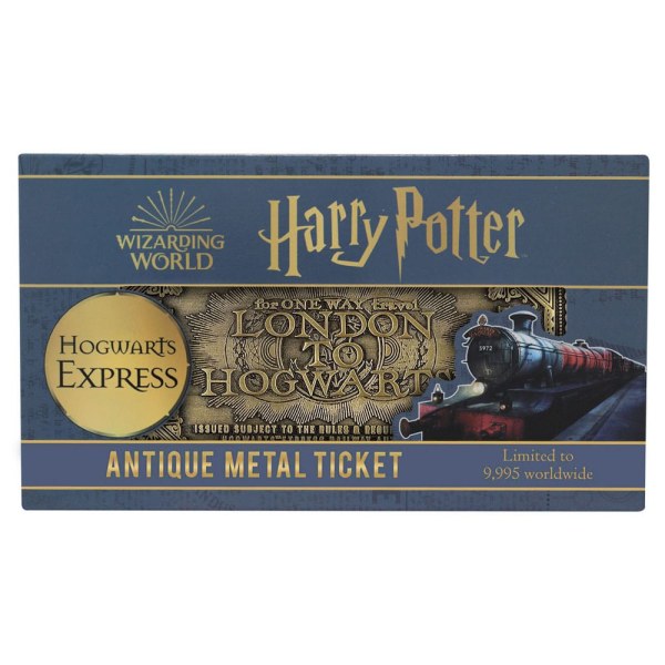 Zweinstein treinkaartje gelimiteerde editie - Harry Potter