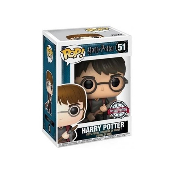 FUNKO POP! 51 Harry met vuurflits en veer exclusief - Harry Potter