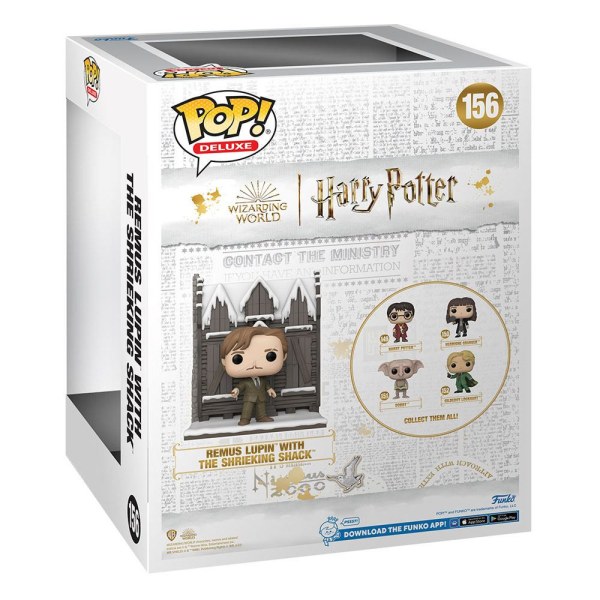 FUNKO POP! Deluxe 156 Lupin in het Krijsende Krot, Zweinsveld - Harry Potter en de Geheime Kamer Jubileum